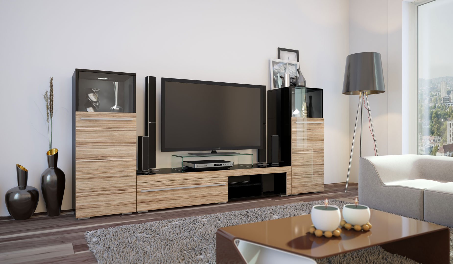 Стенка LEGATO (артикул 877)